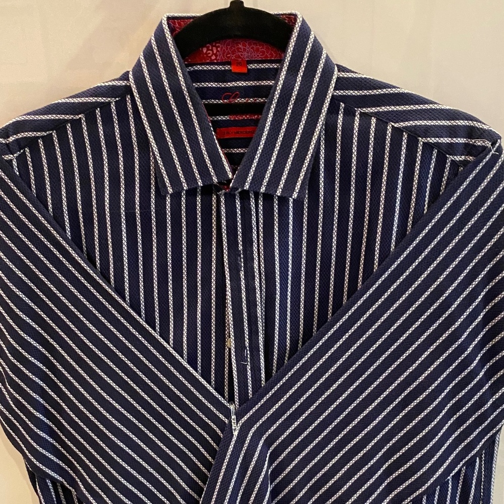 Stripe Dress shirt, button-down, party shirt